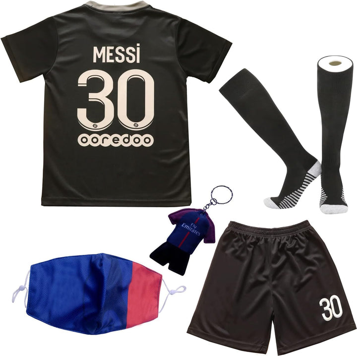 Miami Paris #10#30 2023/2024 Heim Trikot Shorts und Socken Kinder und Jugend Grösse 28 (11-12 Jahre)