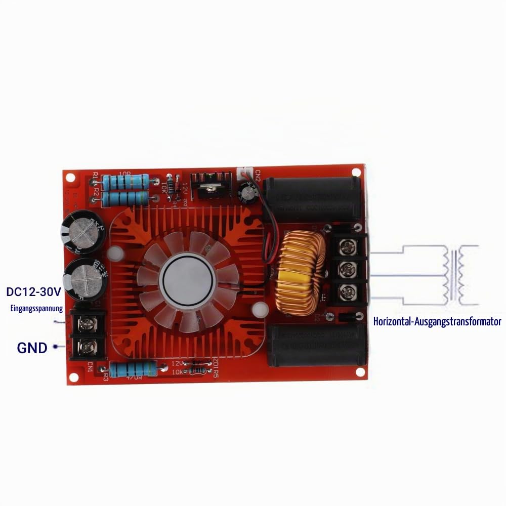 ZVS Treiberplatine Spule Stromversorgung Boost Hochspannungsspule Flyback-Treiber Generator Heizmodu