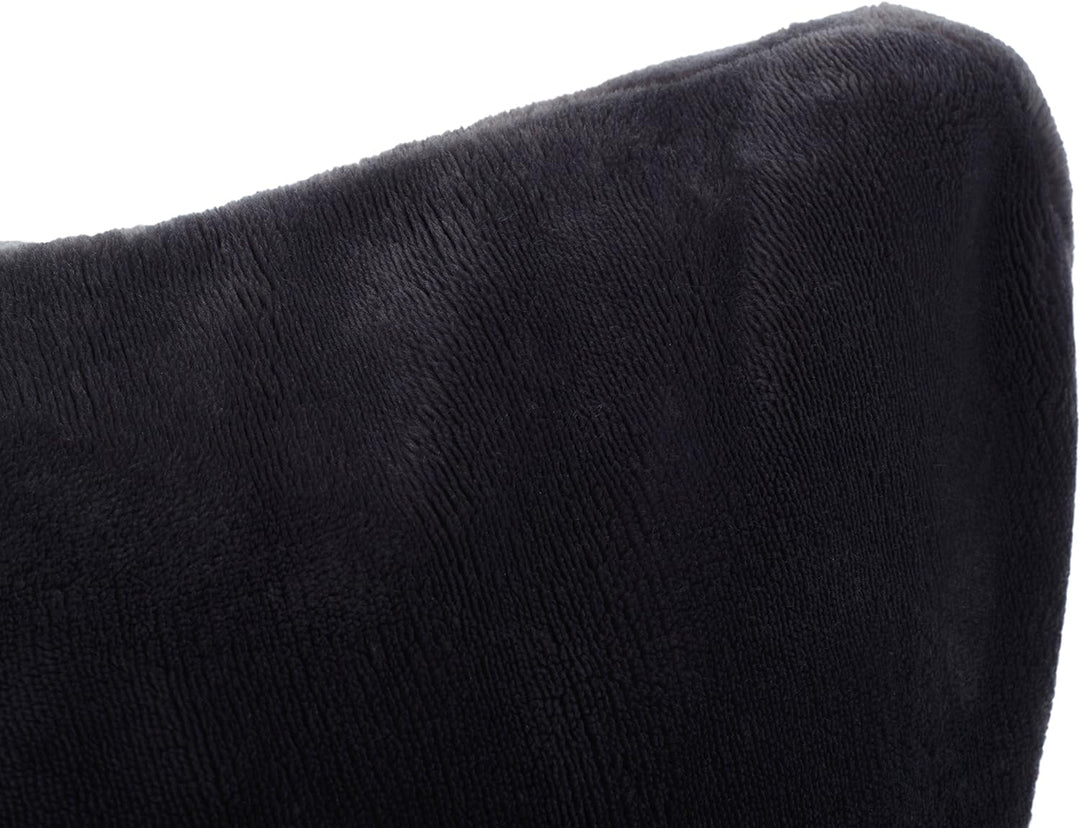 Gözze - Premium Cashmere-Feeling Kissenbezüge, 500 g/m², 50 x 50 cm - Anthrazit, Anthrazit