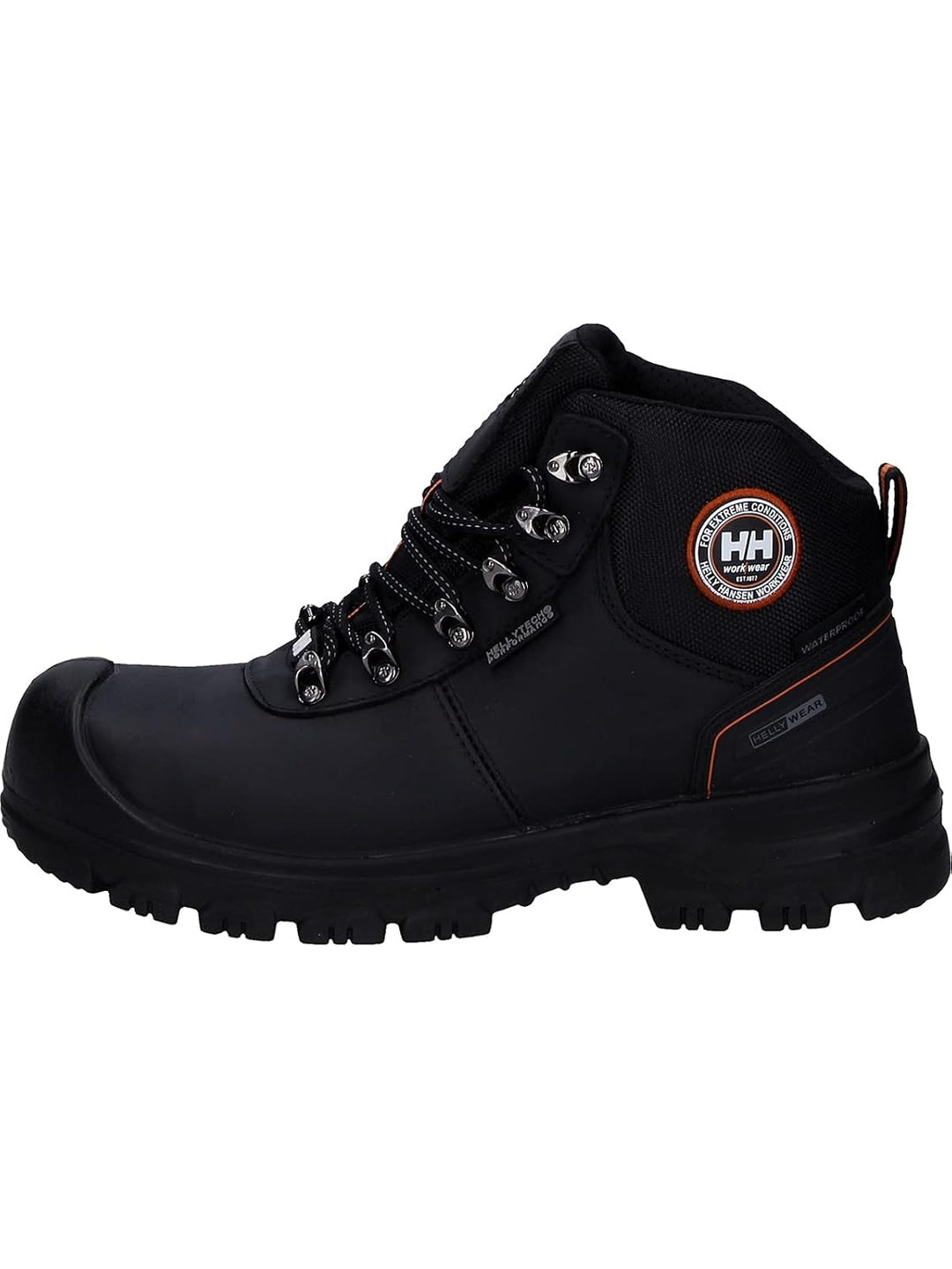 Helly Hansen Unisex 78250 Construction Shoe, Schwarz Orange, 48 EU, 48 EU