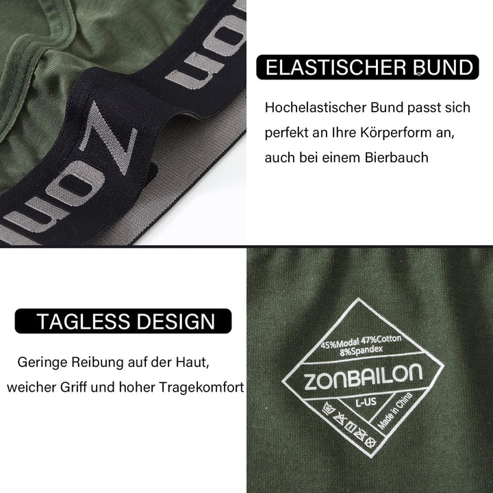 Herren Slips Unterhosen Männer Bambus Unterwäsche Underwear Nahtlose Weiche Low Rise Mens Briefs Und