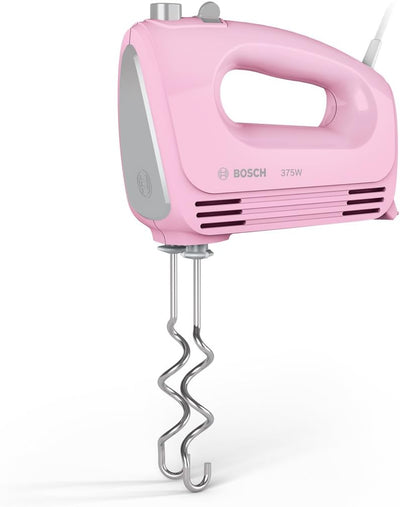 Bosch Handrührer CleverMixx Fun MFQ2210K, 2 Rührbesen, 2 Edelstahl-Knethaken,spülmaschinengeeignet,