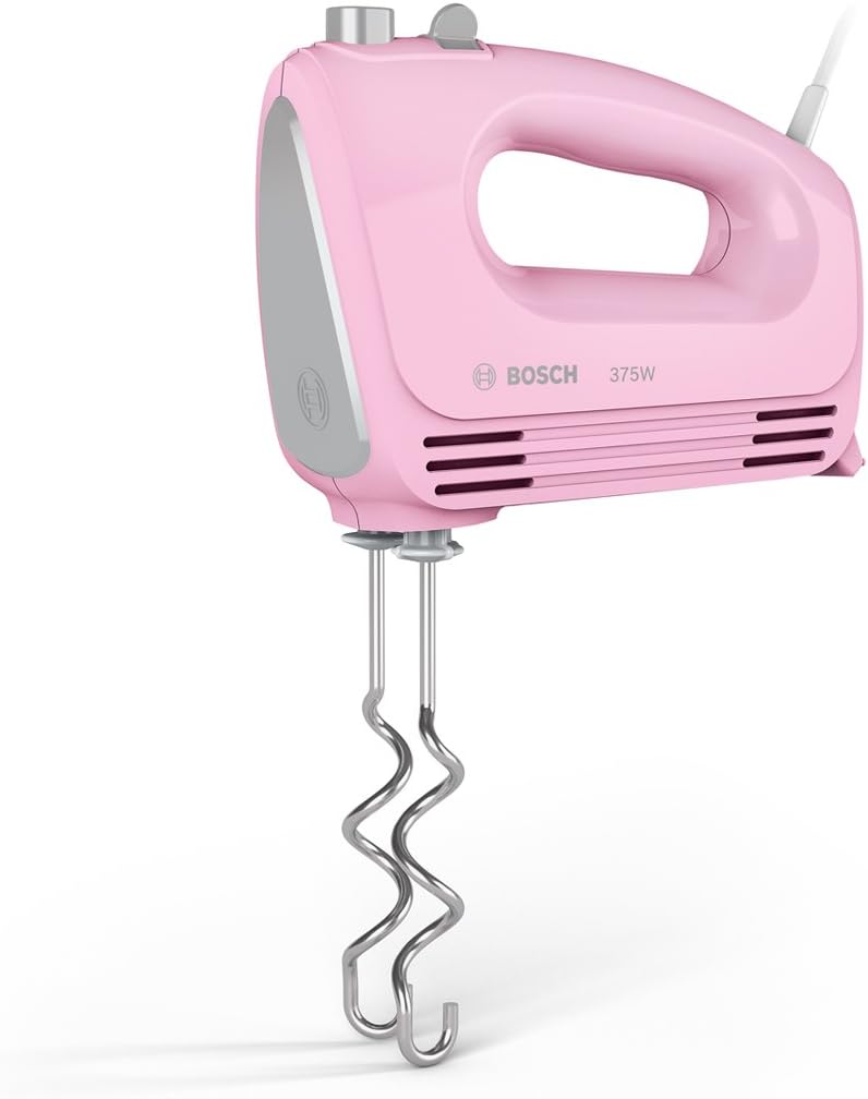 Bosch Handrührer CleverMixx Fun MFQ2210K, 2 Rührbesen, 2 Edelstahl-Knethaken,spülmaschinengeeignet,