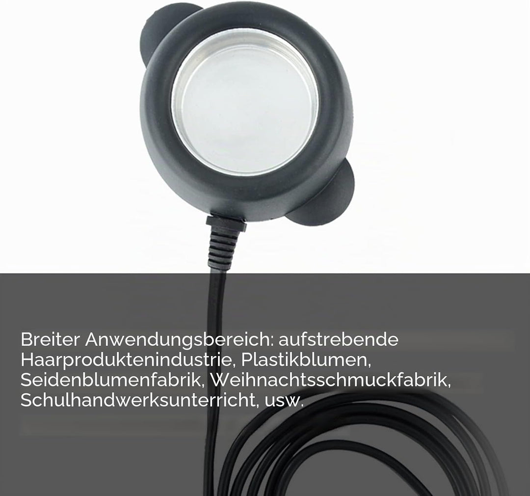 Denash Heissklebetopf, Extension-Reparaturwerkzeuge, Mini-Klebeofen Zur Herstellung Vorgebundener Ha