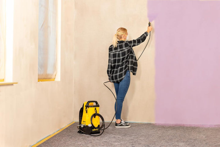 WAGNER Akku-Farbsprühsystem Control Pro 300 Move 18V Baretool - Frei und flexibel: bequem als Rucksa