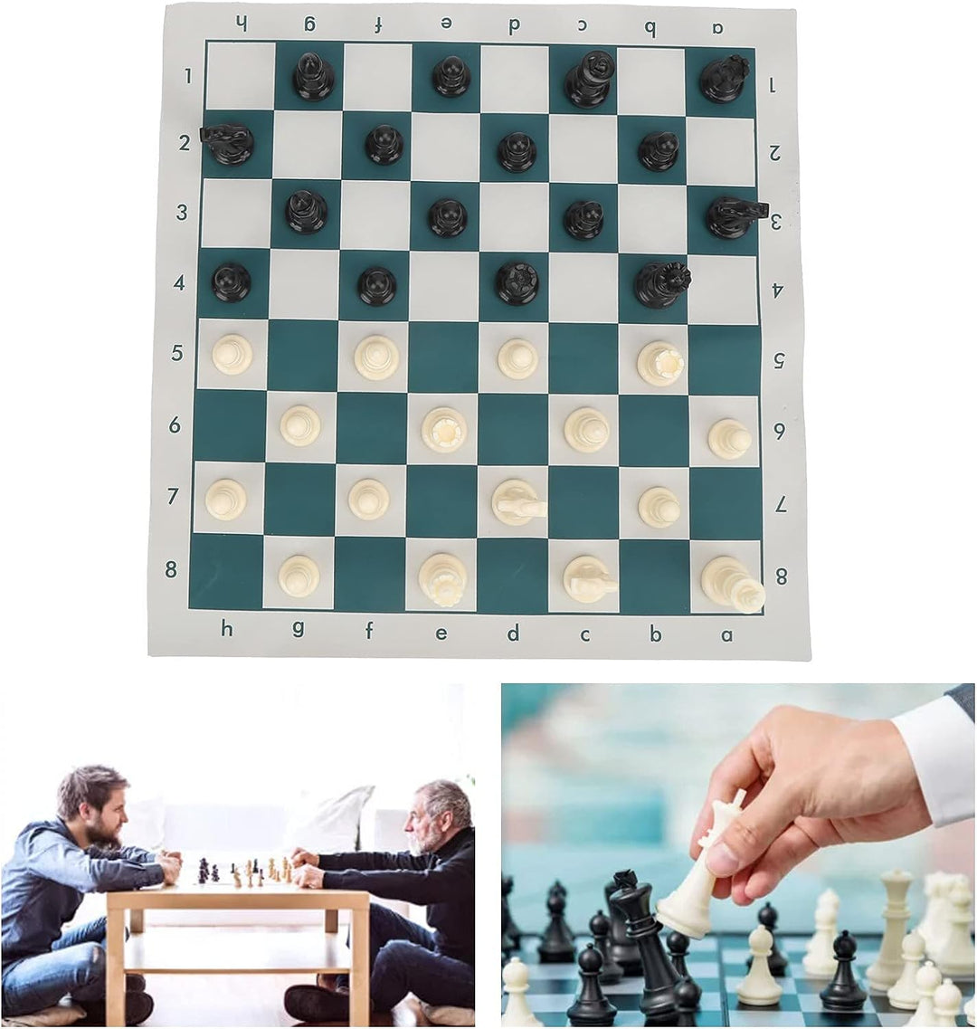 Fupei International Standard Chess Game Set, Grosser 340 mm Internationaler Standard-Wettbewerbsköni