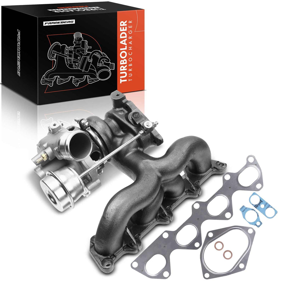 Frankberg Turbolader Kompatibel mit Golf Plus 1.4L 2006-2013 Golf V 1.4L 2005-2008 Golf VI 1.4L 2008