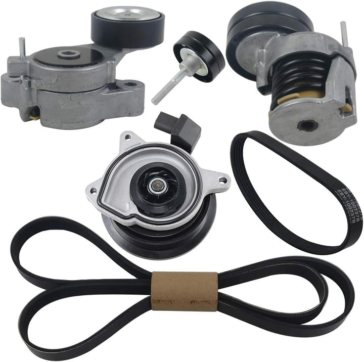 Bisenya Wasserpumpe Riemenspanner Keilrippenriemensatz 1.4 TSI 03C121004E 030145933AC 03C145933A 03C