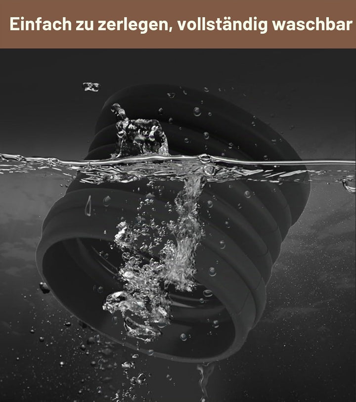 T TAKONE Kaffeemühle Einzeldosis-Trichter (single dose) für Eureka Mignon, 2-in-1 Zubehör mit Deckel