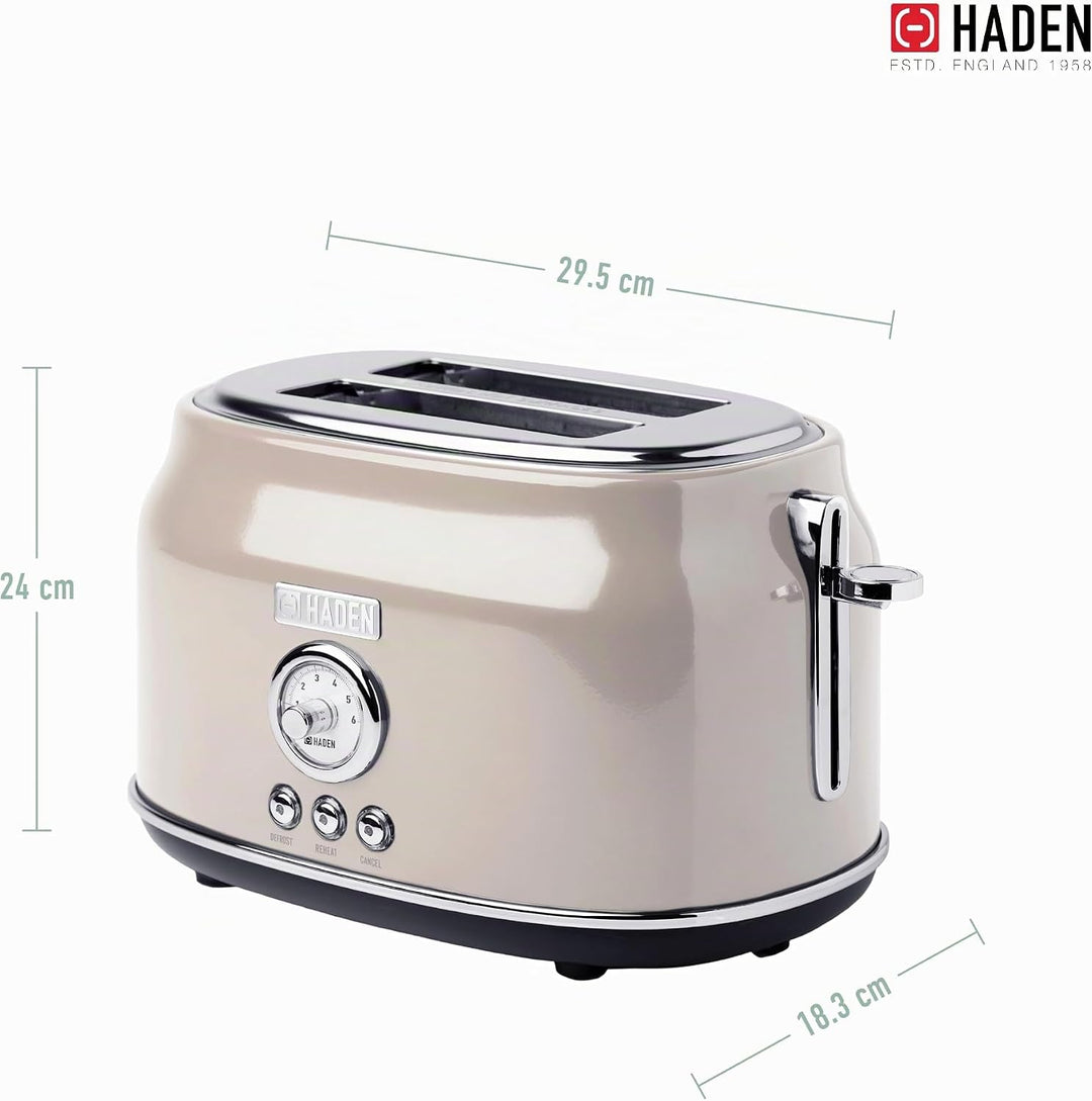 Haden Dorset 2 Scheiben Toaster (Putty), Putty