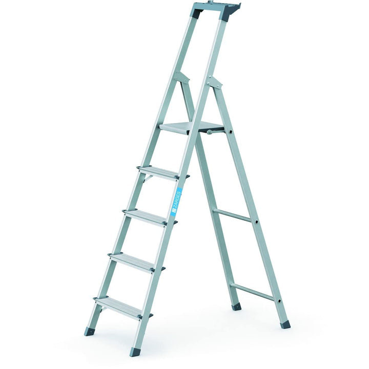 ZARGES 5 Stufen-Stehleiter Z200, einseitig, eloxiert