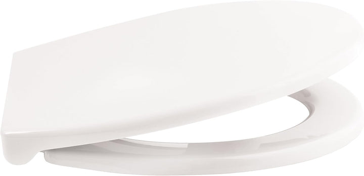 Spirella Toilettendeckel oval Klodeckel mit Quick-Release-Funktion und Softclose Absenkautomatik. An