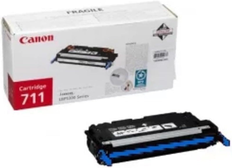 Canon Toner Cartridge 711 C - cyan - Standard, 242G455 Cyan Toner Cartridge, Cyan Toner Cartridge