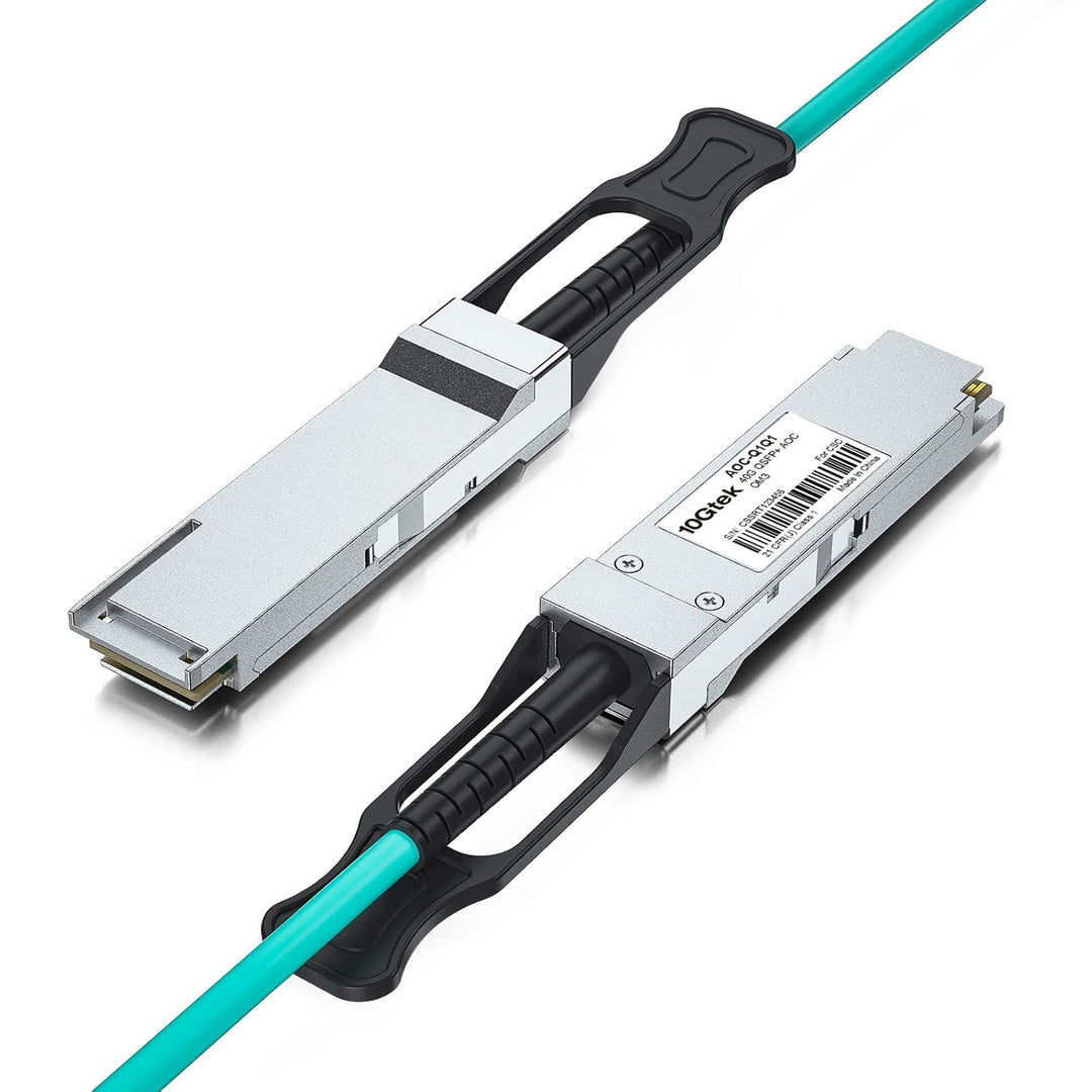40G QSFP+ AOC Cable - 40GBASE Ethernet Active Optical Cable, QDR, MMF for Cisco QSFP-H40G-AOC10M, Su