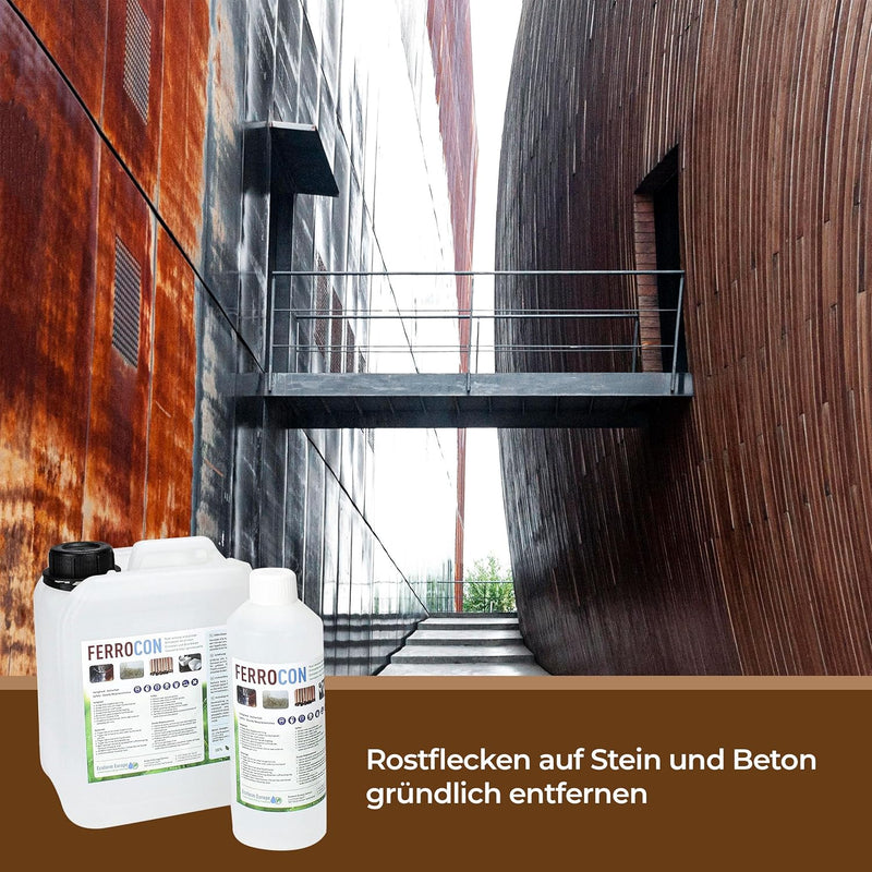 Ecoform Ferrocon Rostumwandler - Rostlöser - Rostentferner für Auto, Haus, Garten - Bestens geeignet