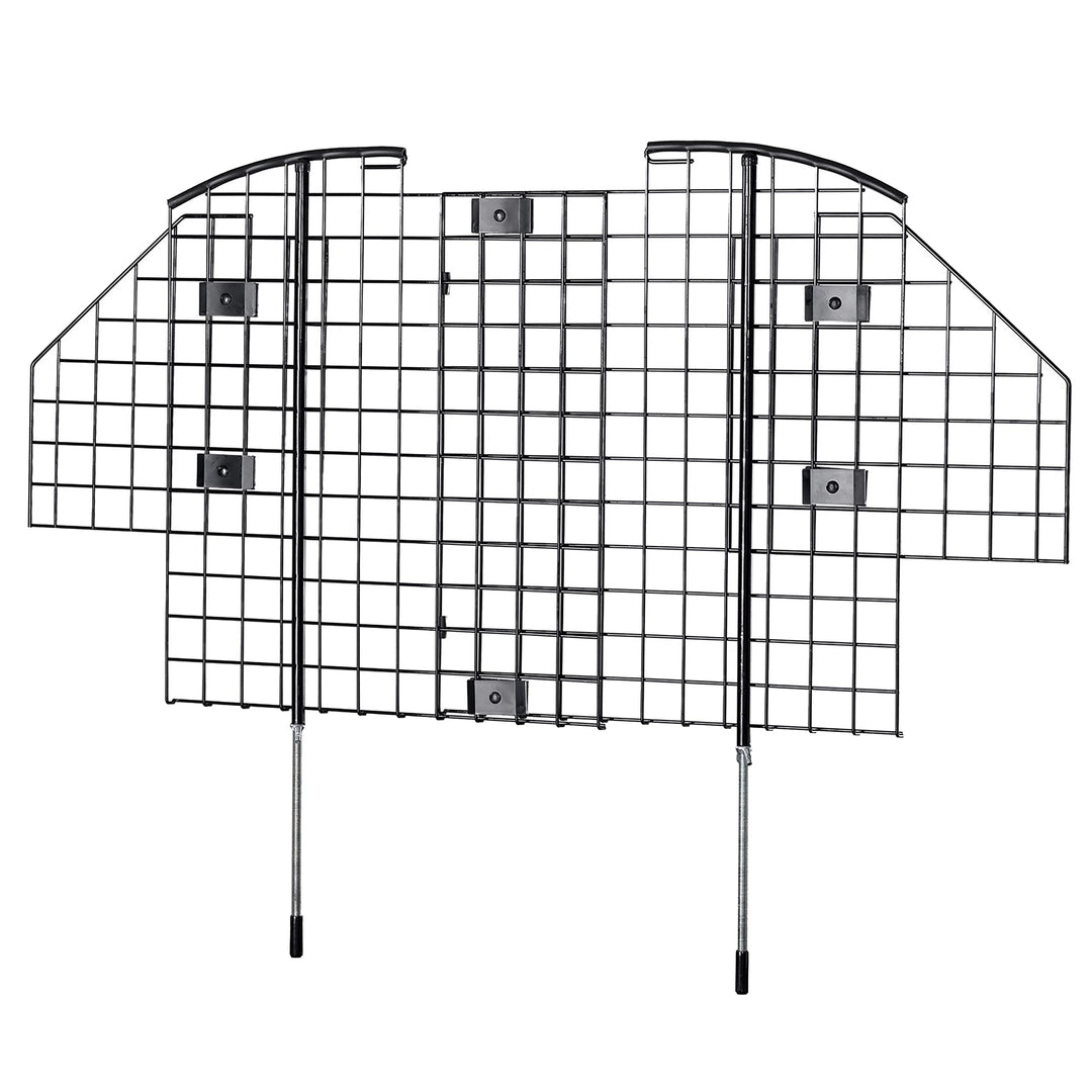 Midwest Homes for Pets Tierschutzgitter für SUVs, Drahtgeflecht. Schwarz, Modell 13 Mattschwarz Galv