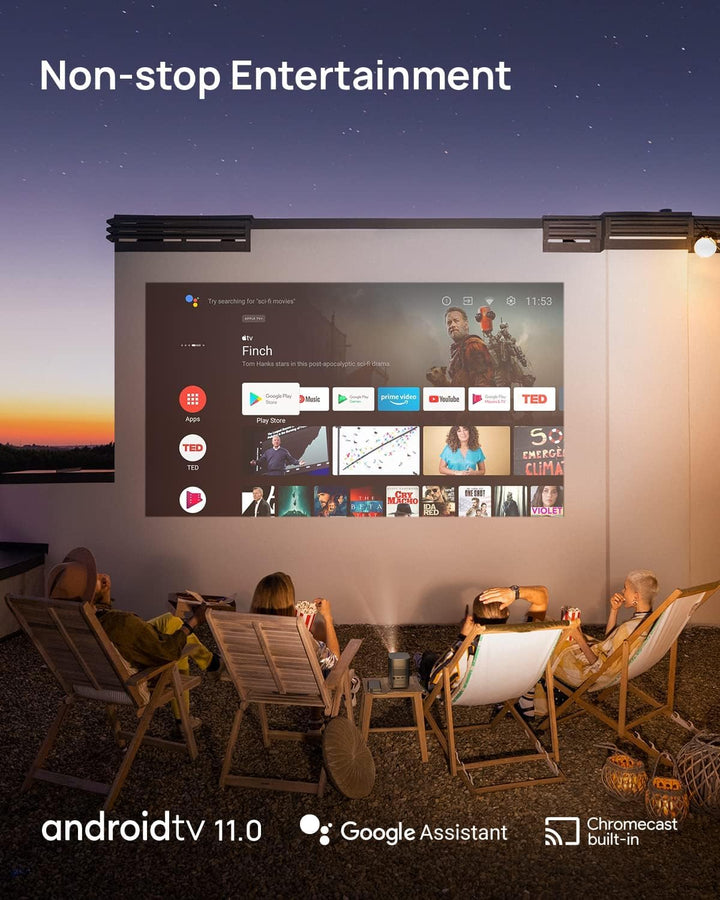 XGIMI MoGo 2 Pro Beamer, 1080P Full HD Beamer mit WiFi und Bluetooth, 4K Unterstützt, Heimkino Beame