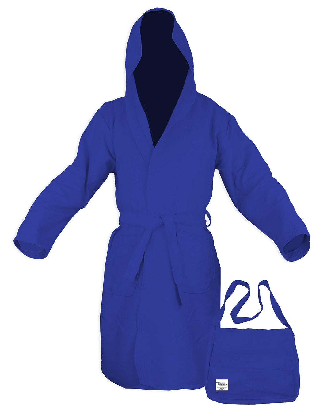 tex Family Bademantel Tecnico KIDDY Kinder Mädchen aus Mikrofaser Bluette - 4-6 Jahre