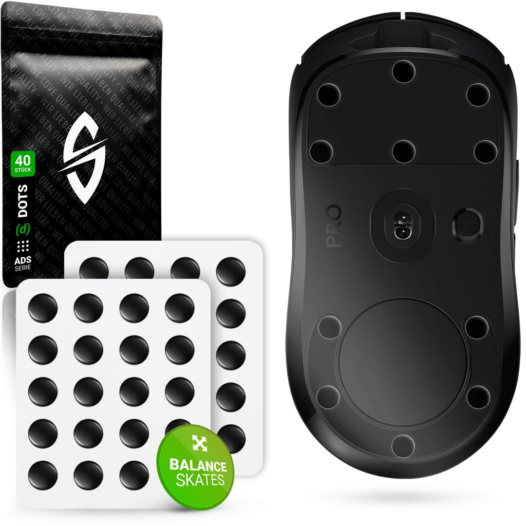 SensoryBoost ADS (d) Dot-Skates (UPE) Universelle Mausfüsse für Balance aus Tempo und Kontrolle auf