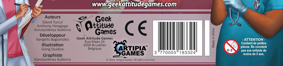 Geek Attitude Games Jeu Clinic Rush