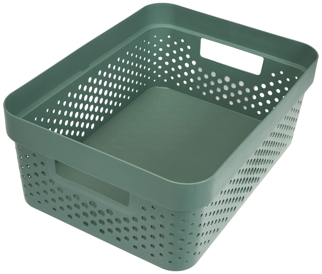 CURVER Aufbewahrungsbehälter, Recycelter Kunststoff, Grün, M, 245853, Grün