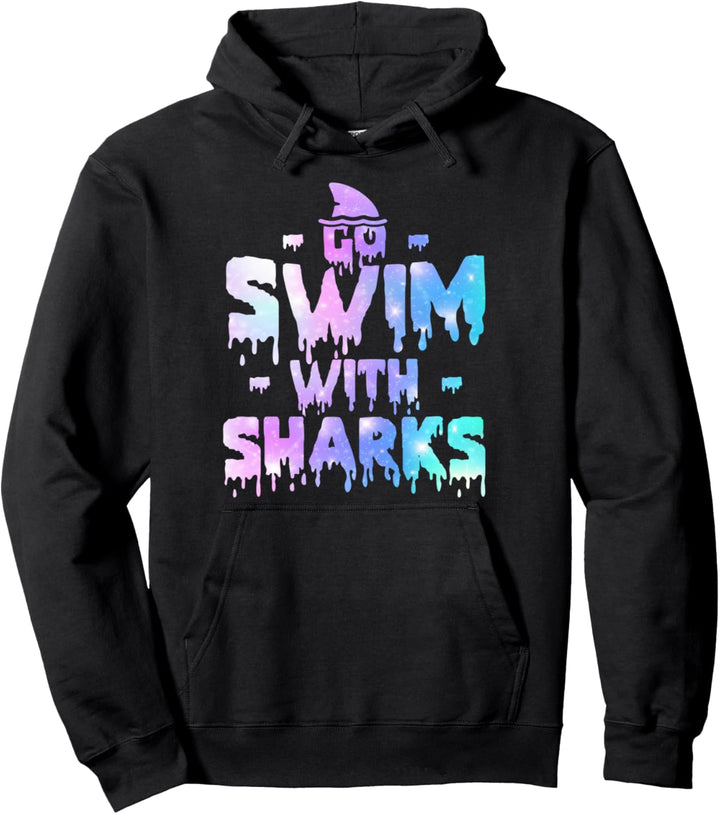 Pastel Goth Kawaii Gothic Sassy Snarky Sarcastic Introvert Pullover Hoodie