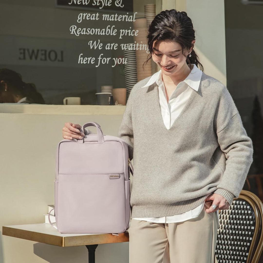 GOLF SUPAGS Reiserucksack für Damen 13.3 Zoll Laptop Rucksack Elegant Anti-Diebstahl, Rucksack Flugz