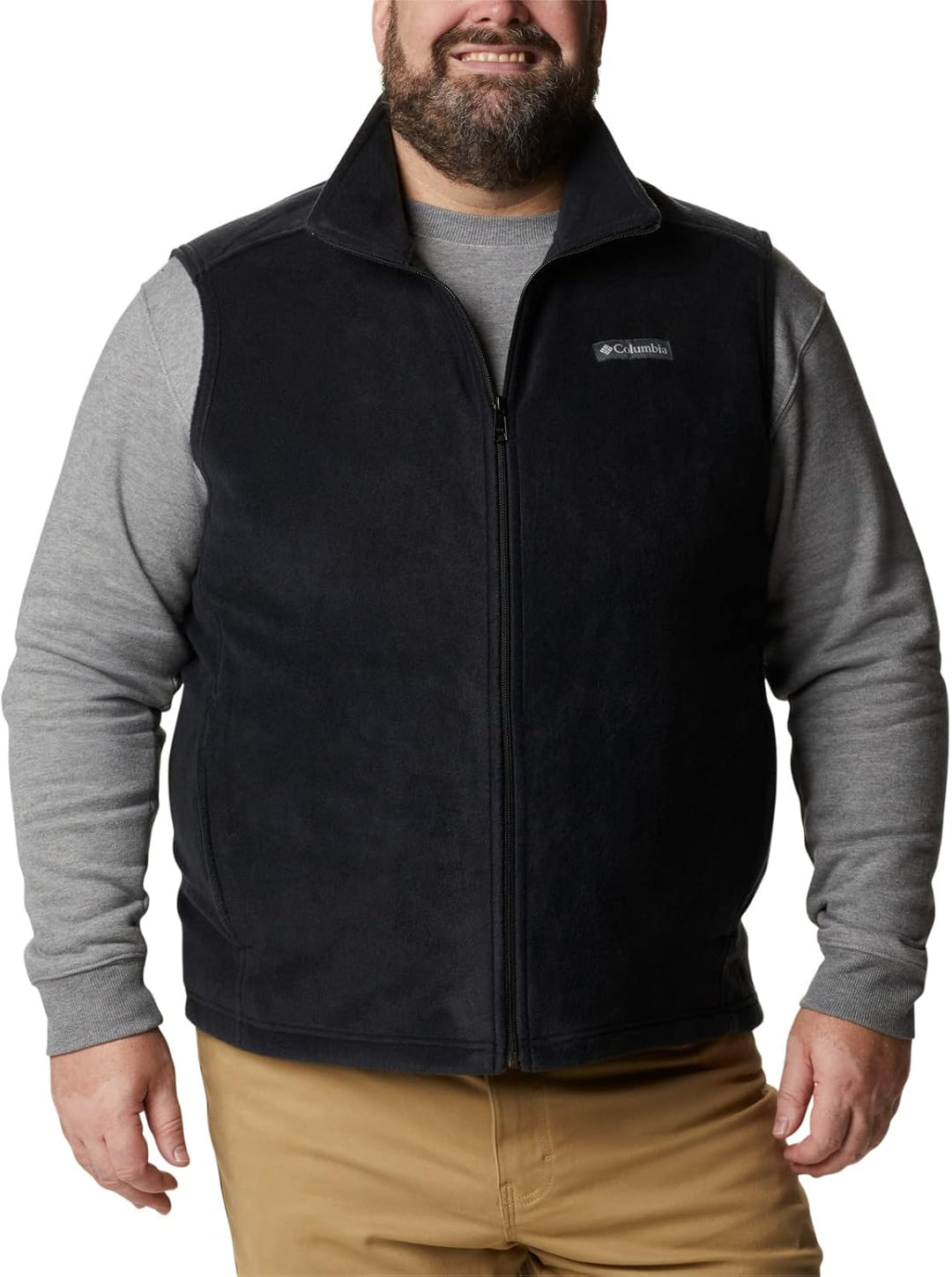 Columbia Herren Modern Fleece-Weste, Schwarz, 4X Tall