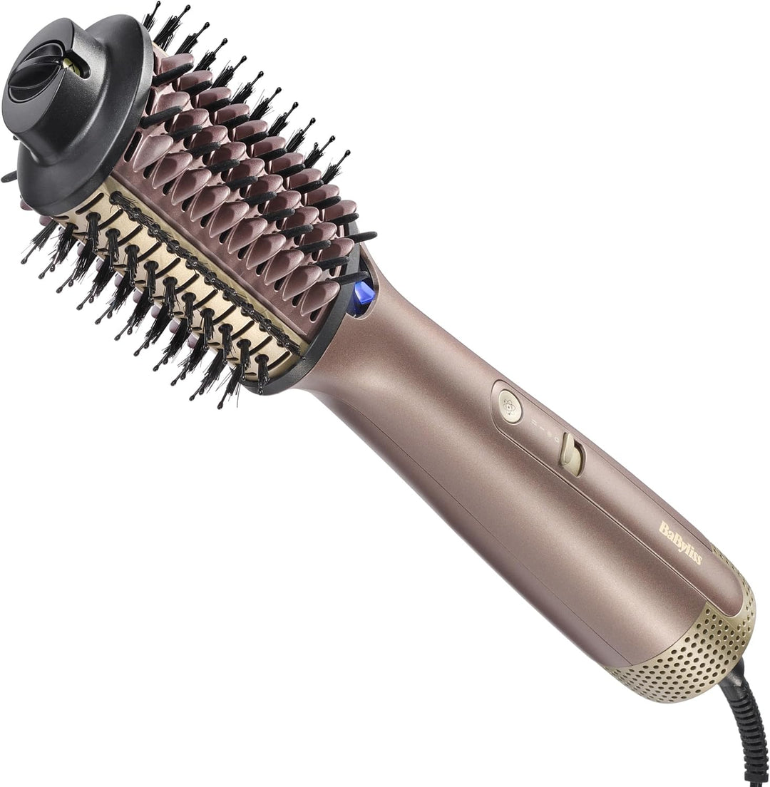 BaByliss Air Power Volume, Warmluftbürste und Heizbürste in einem, Anti-Frizz Ionen Technologie, Lan