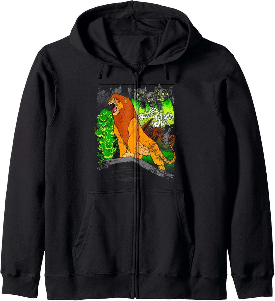 Disney Lion King Distressed Simba The Hero Kapuzenjacke