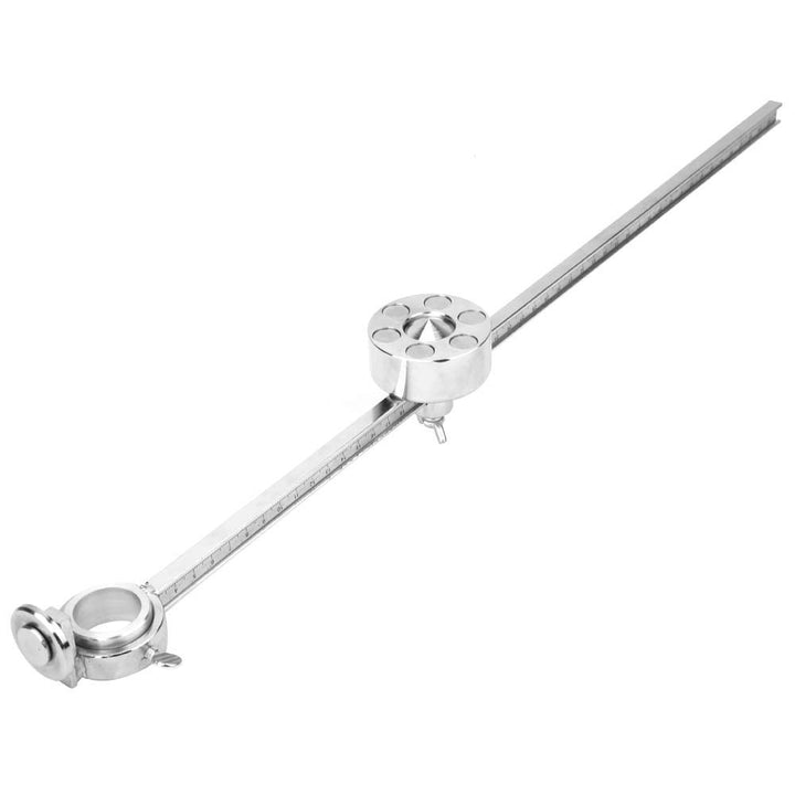 Plasmaschneiderbrenner, einstellbarer Schneidbrenner Kreisführung Rollenradkompass mit Skalenlineal