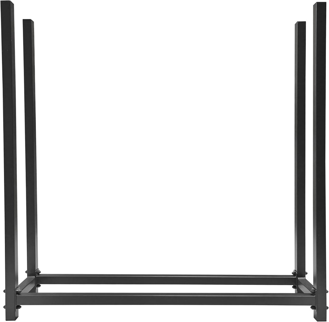 QUICK STAR Metall Kaminholzregal Anthrazit 113 x 25 x 115 cm Garten Kaminholzunterstand 0,5 m³ Stape