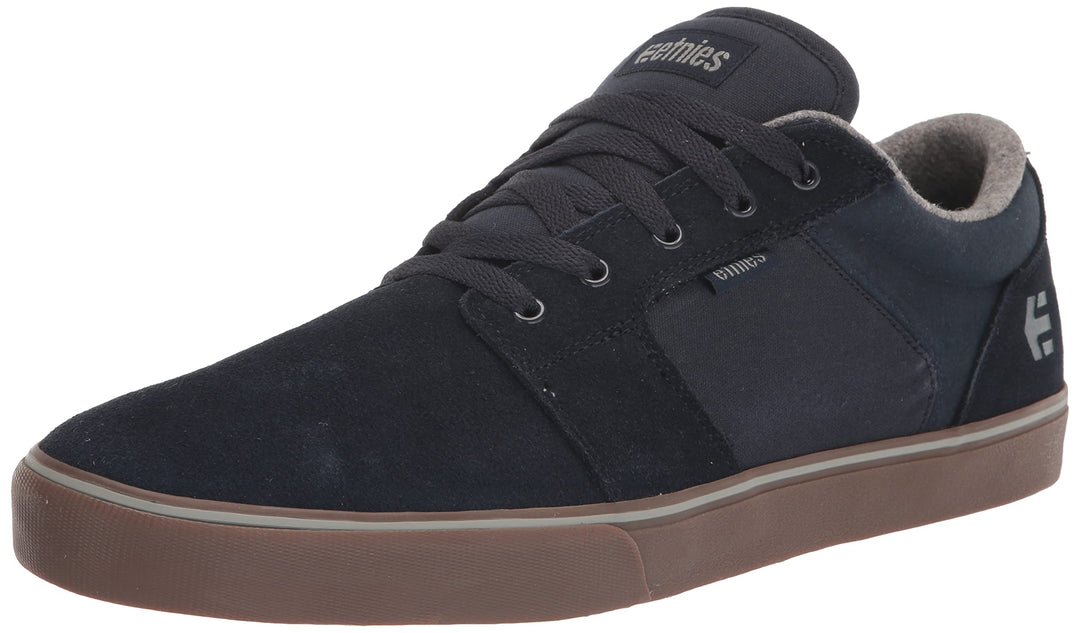 Etnies Herren Barge Ls Skate-Schuh 41 EU Dunkelblaues Gummi, 41 EU Dunkelblaues Gummi