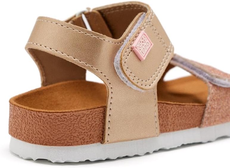 GIOSEPPO Mädchen Jabbeke Peeptoe Sandalen 26 EU Gold Cobre Cobre, 26 EU Gold Cobre Cobre