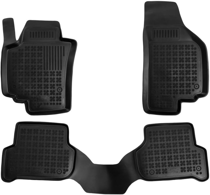 AZUGA Hohe Gummi Fussmatten passend für Seat Altea XL ab 2006-2015 AZ10300310 Automatten