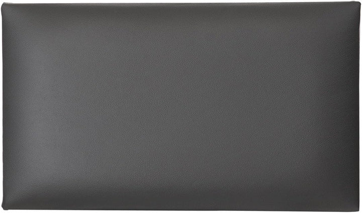 K&M 13840 Sitzpolster Schwarz - Leder-Polstersitz mit breiter Sitzfläche für K&M Keyboard- und Klavi