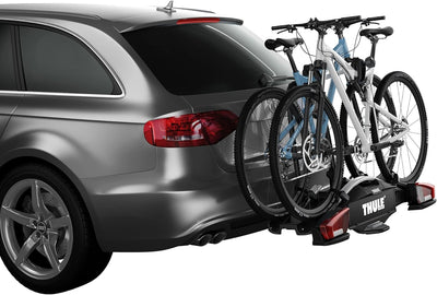 Thule 924001 VelcoCompact für 2 Fahrräder, für E-Bikes geeignet, Fahrradträger für die Anhängerkuppl