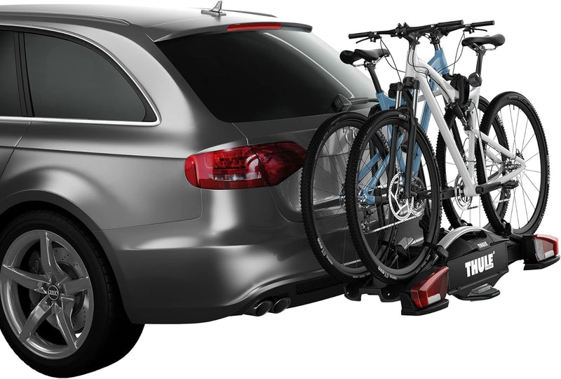 Thule 924001 VelcoCompact für 2 Fahrräder, für E-Bikes geeignet, Fahrradträger für die Anhängerkuppl
