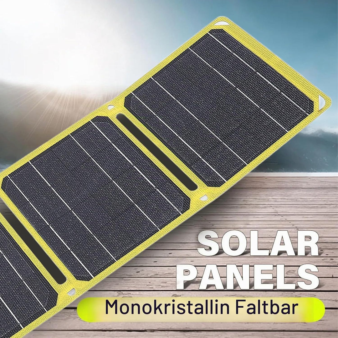 200 W Tragbares Solarpanel, Monokristallines ETFE-Silizium, Wasserdicht, Faltbar, Solarpanel, Notstr
