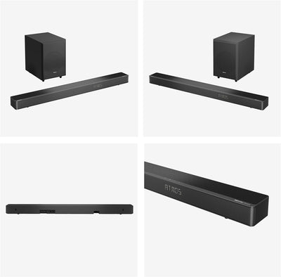 Hisense AX3120G 3.1.2 Soundbar mit kabellosem Subwoofer, 360W, Dolby Digital Plus, Dolby Atmos, Blue