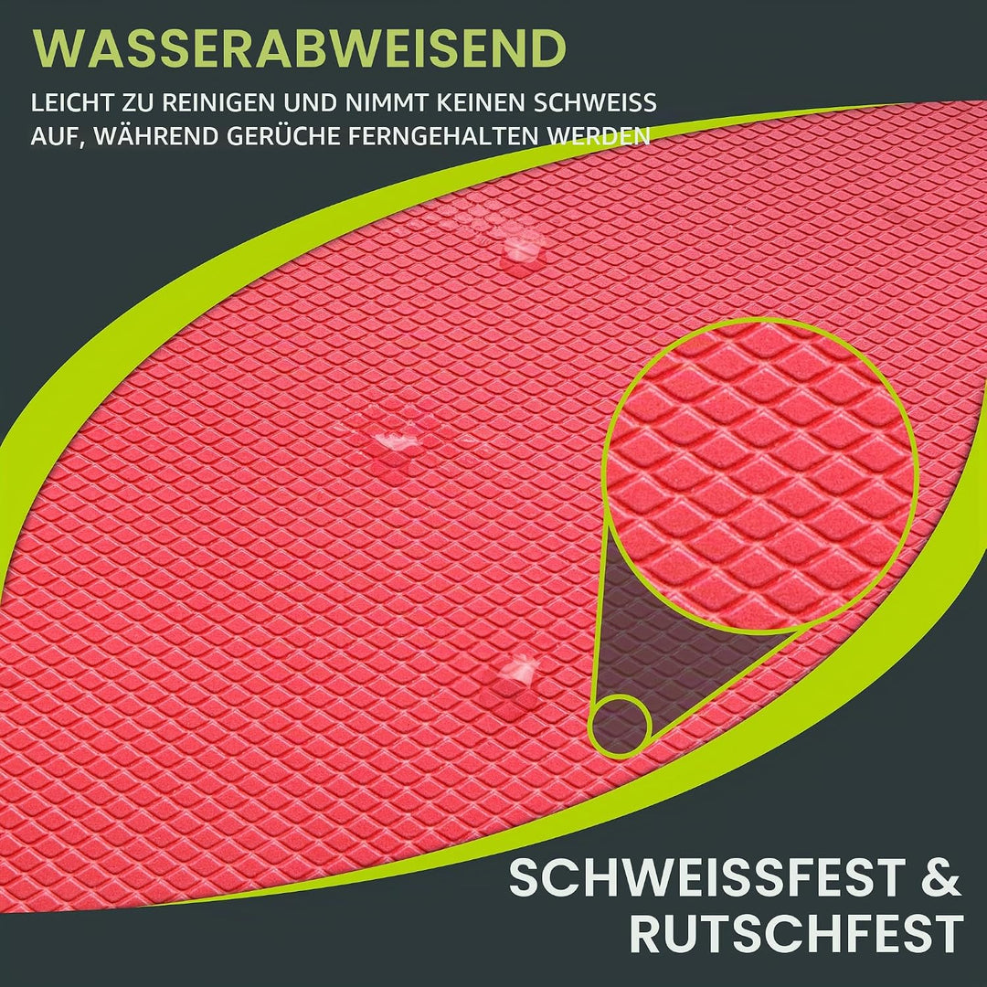 ProsourceFit Übung Balance Pad - Rutschfeste gepolsterte Schaumstoffmatte &amp; Knieschoner für Fitness