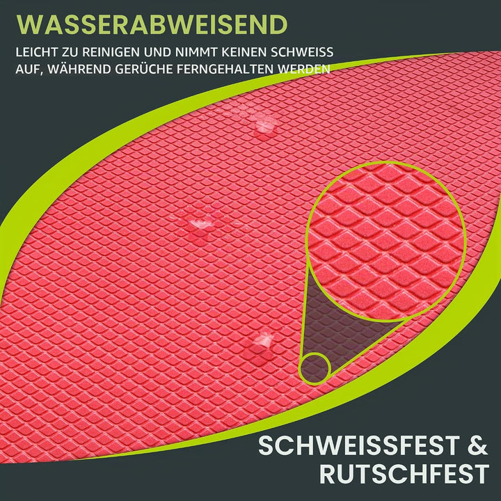 ProsourceFit Übung Balance Pad - Rutschfeste gepolsterte Schaumstoffmatte &amp; Knieschoner für Fitness