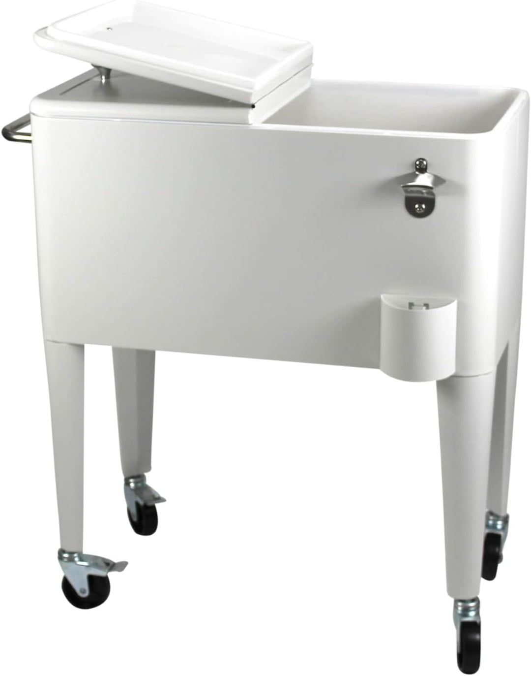 Kailua Cooler - Kühlbox, Kühlwagen, Getränkekühler Weiss, Weiss