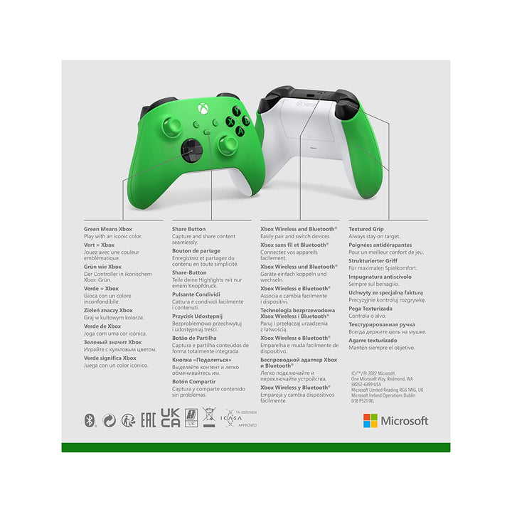 Xbox Wireless Controller - Velocity Green