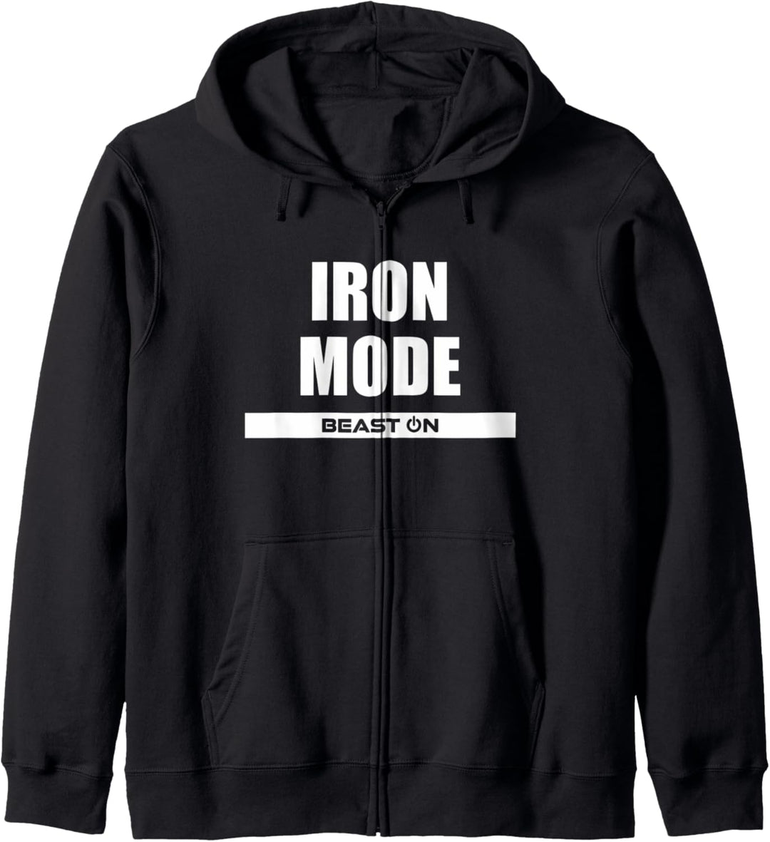 Iron Mode Training Gym Fitness Motivation Bodybuilding Gains Kapuzenjacke