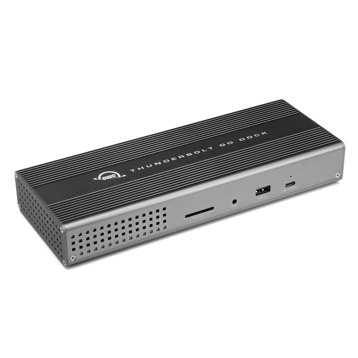 OWC Thunderbolt Go Dock, 11 Anschlüsse, integriertes Netzteil, 90 W Ladegerät, kompatibel mit Thunde