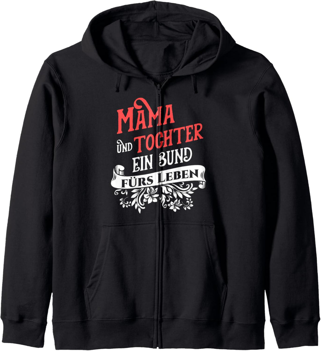 Muttertag Mama Mutter Damen Frauen Lustig Tochter Mama Kapuzenjacke