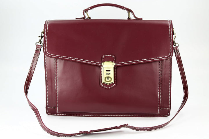 Belli Design Bag D italienische Leder Businesstasche Arbeitstasche Messenger Aktentasche Lehrertasch