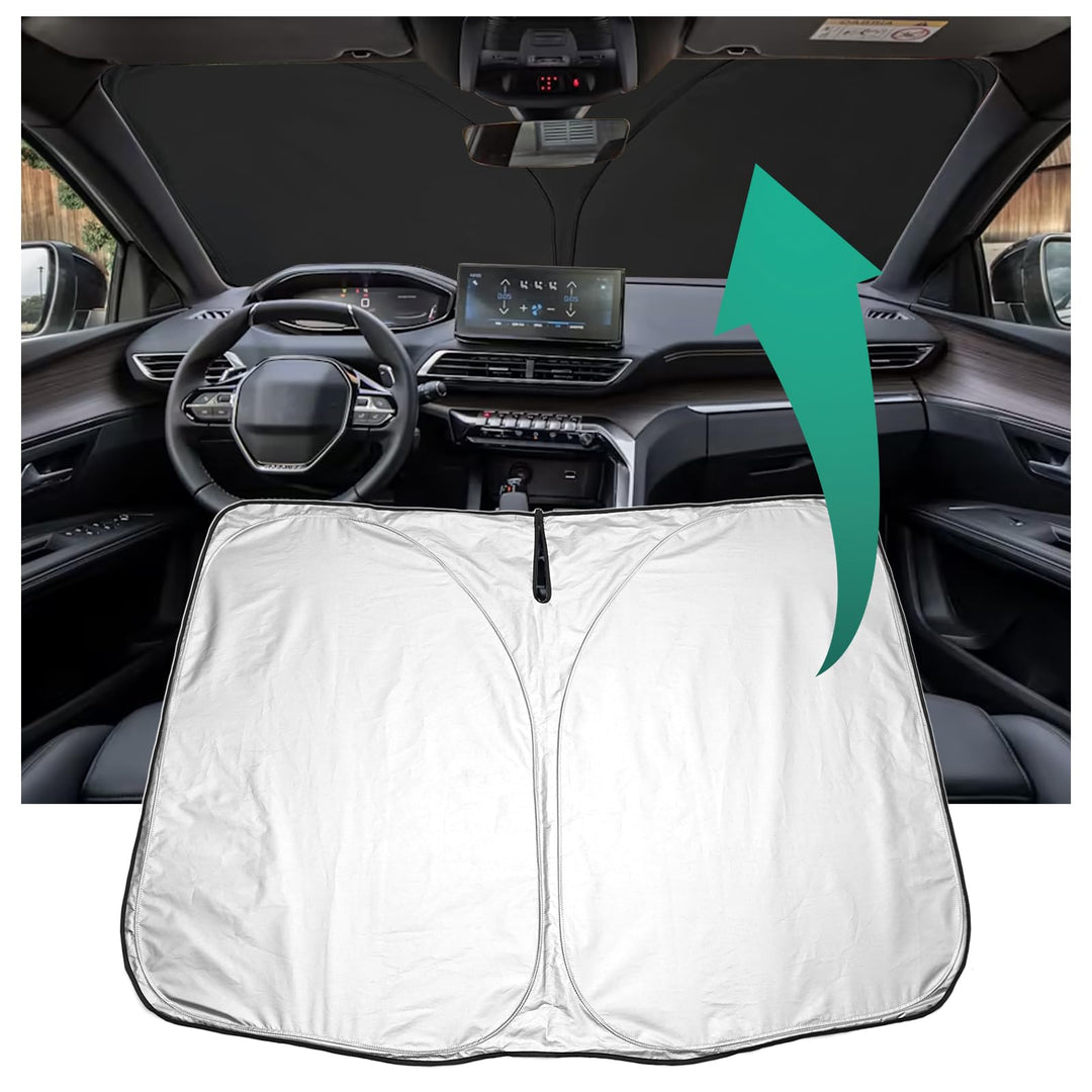 YEE PIN Mazda 3 Sonnenschutz Auto kompatibel mit Mazda3 Mazda 3 2019-2022 2023，Faltbare Auto Sonnens