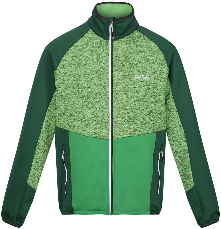 Regatta Coladane V Strickfleecejacke Herren Grün M, Grün M